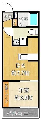 ルミナス尼崎 間取り図画像