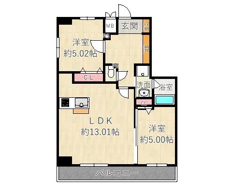  間取り図写真