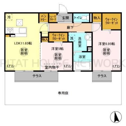  間取り図写真
