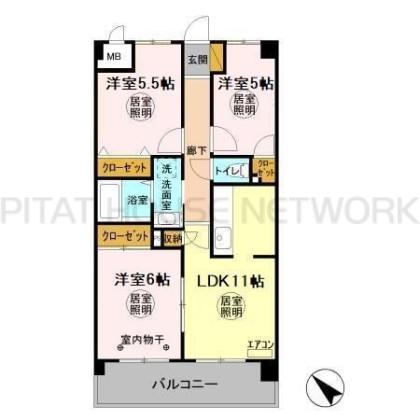  間取り図写真