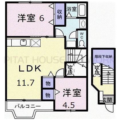  間取り図写真