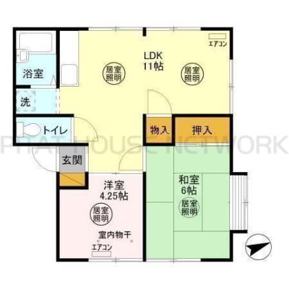  間取り図写真