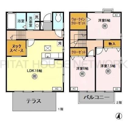  間取り図写真