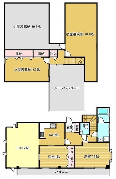  間取り図写真