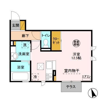 メゾンたくみ（102） 間取り図画像