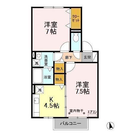  間取り図写真