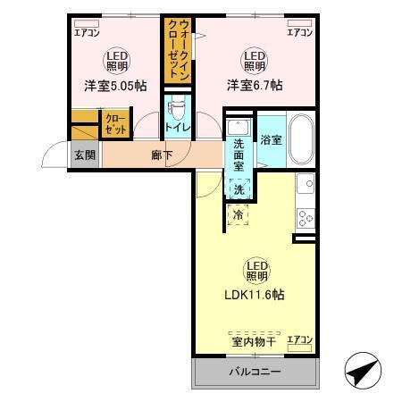 間取り図写真