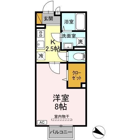 プレジール　Ⅱ（105） 間取り図画像