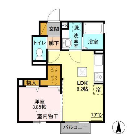 Creation(クレアシオン)（101） 間取り図画像