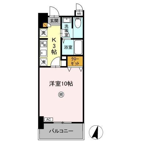 Biz STAY 千葉・蘇我（403） 間取り図画像