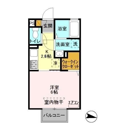 ルーヴル（203） 間取り図画像