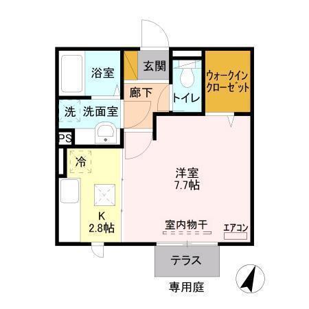 イルマーレ（102） 間取り図画像