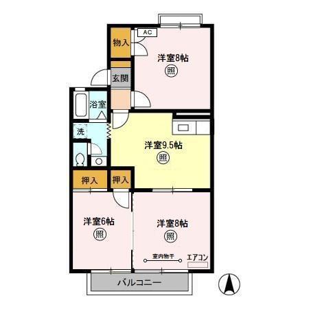  間取り図写真
