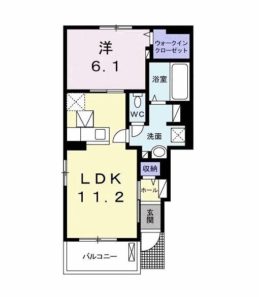 ＣＯＴＡＲＯ　Ⅰ（101） 間取り図画像