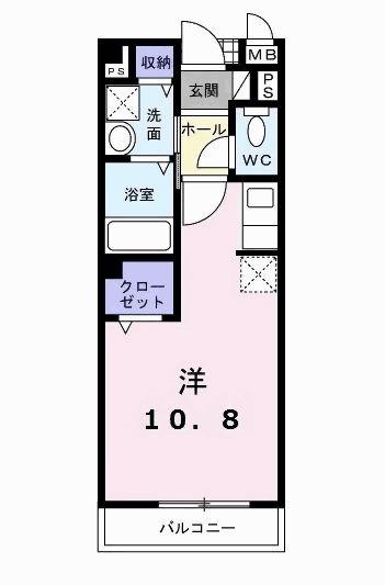 コウチターナ（102） 間取り図画像