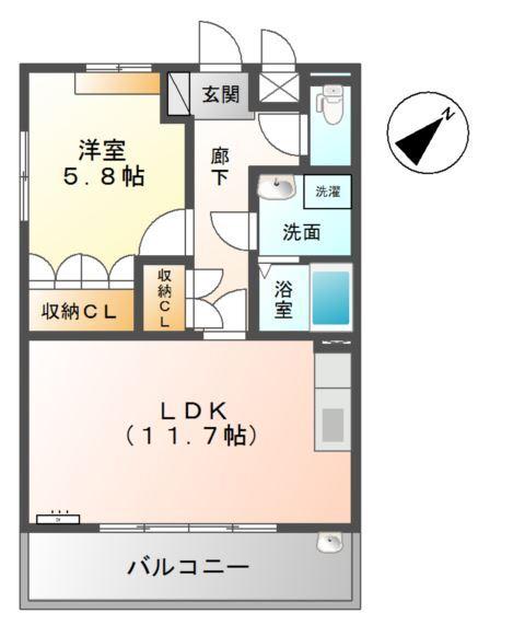 フォレスト・グレイス 間取り図画像