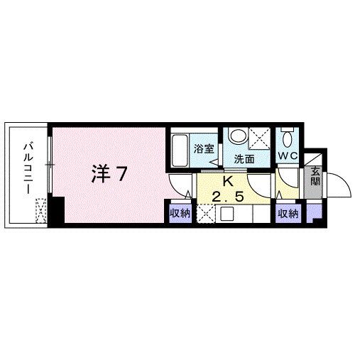 セモア中山（309） 間取り図画像