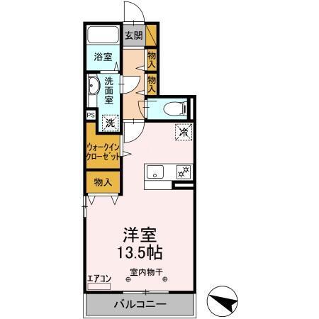 プランドール樹（305） 間取り図画像