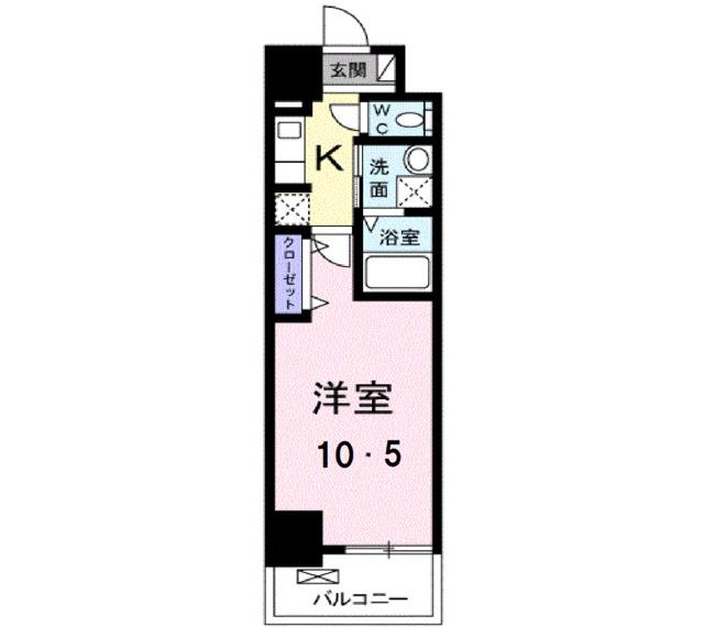 スアヴィス千葉（1406） 間取り図画像