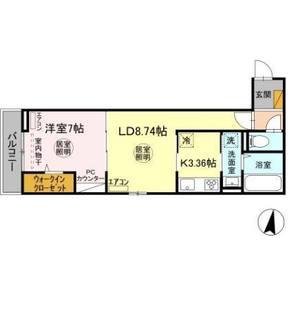  間取り図写真