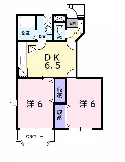ドゥシャリエ（103） 間取り図画像