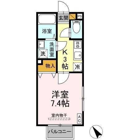 グレイス（103） 間取り図画像