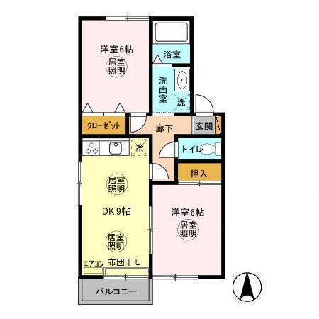  間取り図写真