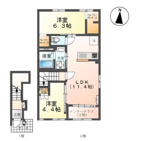 さくらベール 間取り図画像