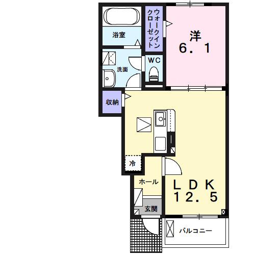 イヤサカ（103） 間取り図画像