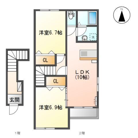  間取り図写真