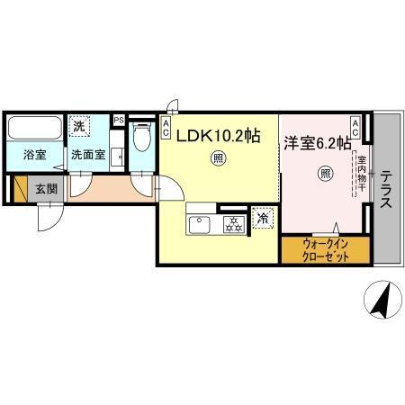 アヴァンスコート壱番館（102） 間取り図画像