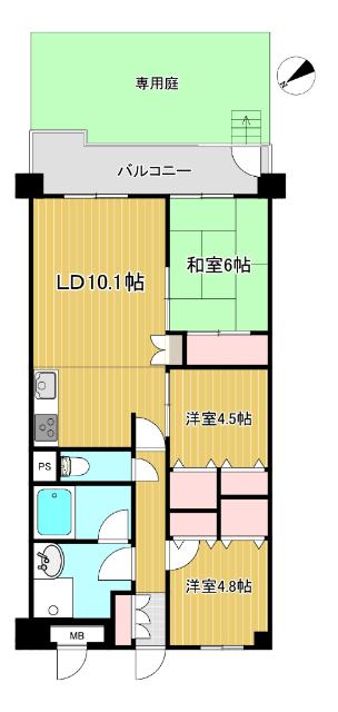  間取り図写真