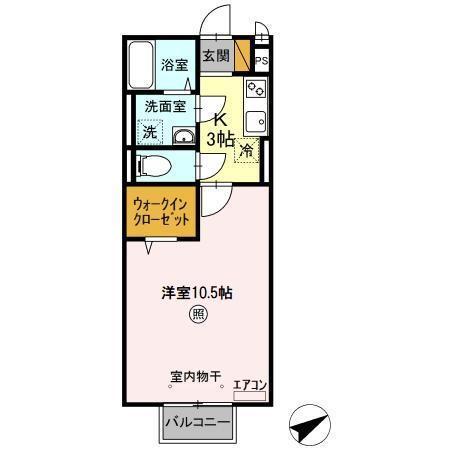リヴィエール（203） 間取り図画像