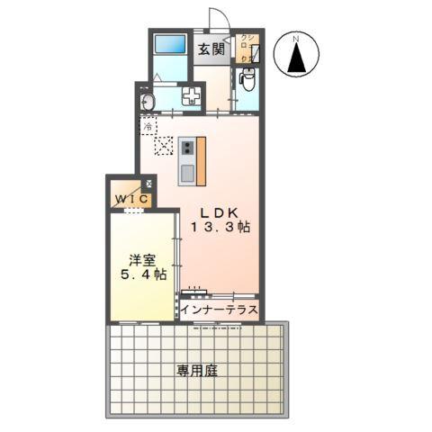 ユニヴァリィ　ノースエイト 間取り図画像