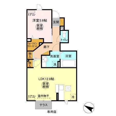  間取り図写真