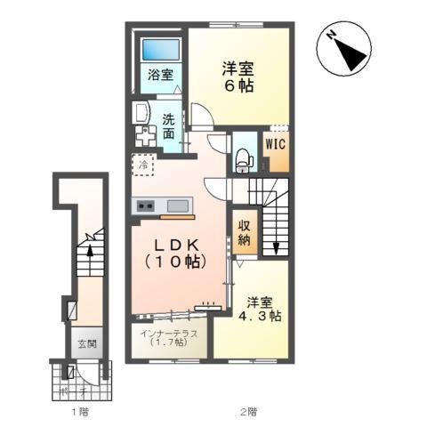  間取り図写真