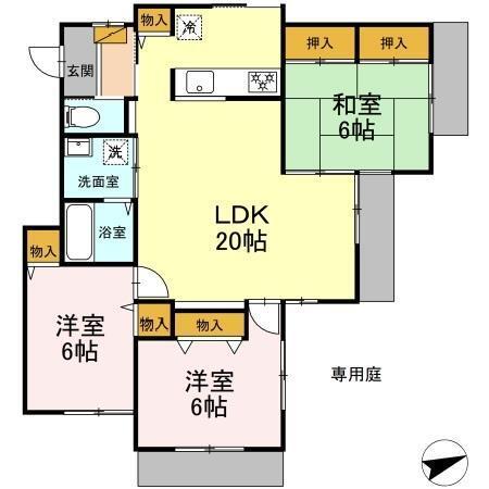  間取り図写真