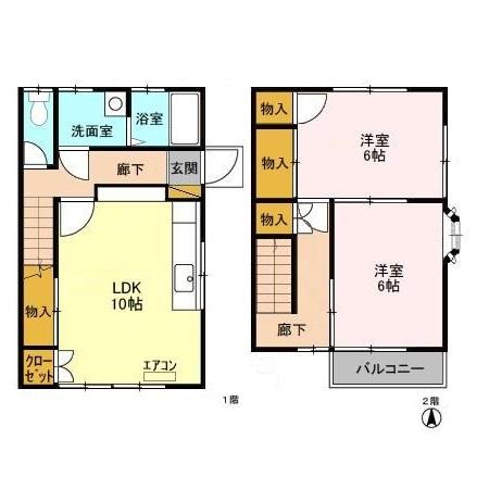 ドリームハイツ スズキ　1･2･3･5（11） 間取り図画像