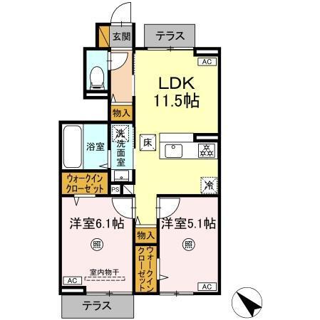  間取り図写真