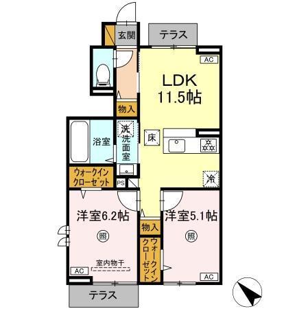  間取り図写真