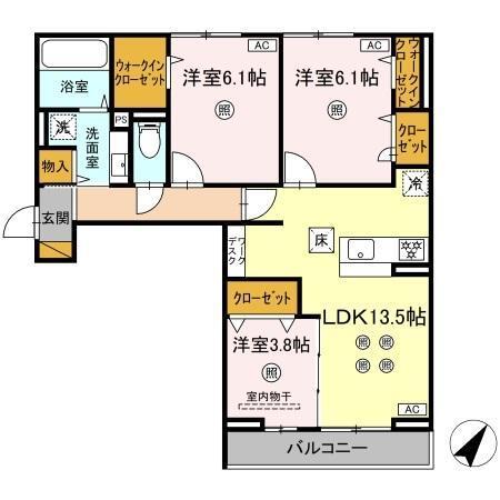  間取り図写真