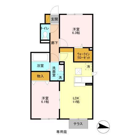  間取り図写真