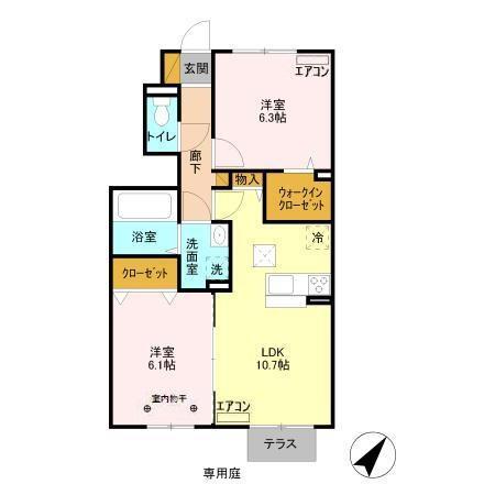  間取り図写真