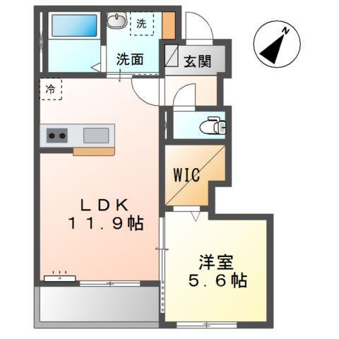 チャコールⅡ番館 間取り図画像