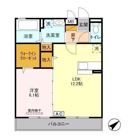 第８須賀ハイツ（305） 間取り図画像
