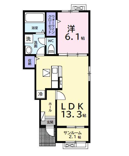 中瀬ロイヤルガーデン（103） 間取り図画像