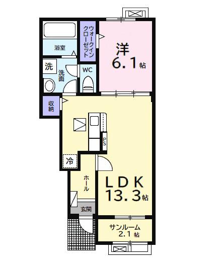 中瀬ロイヤルガーデン（102） 間取り図画像
