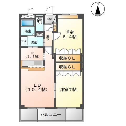 グレイスヴィラ 間取り図画像