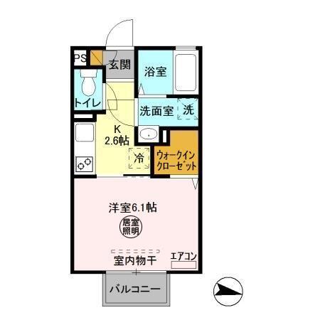 ルーヴル（101） 間取り図画像