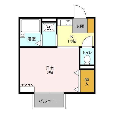 サニーハウスＳ（101） 間取り図画像